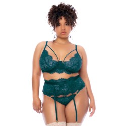 Ensemble 3 pièces grande taille vert - MAL8866XSEAG