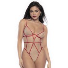 Body String chair et rouge  - MAL8817RED