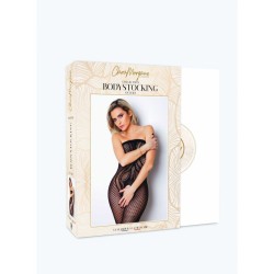 Le numéro 20 bodystocking Clara Morgane - Noir