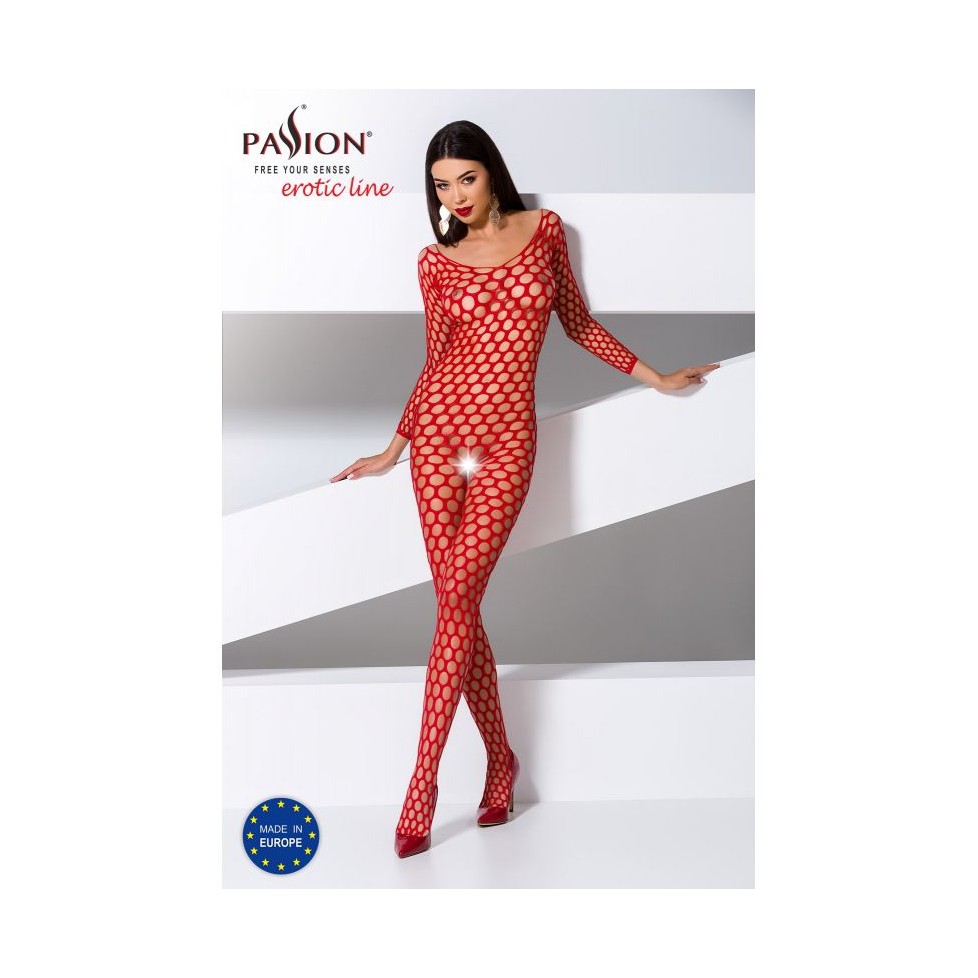 BS077R Bodystocking - Rouge