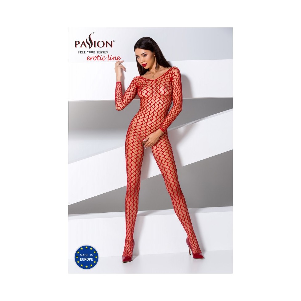 BS068R Bodystocking - Rouge