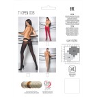 TI005R Collants 60 DEN - Rouge