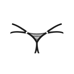 Lune Bellis string ouvert - Noir