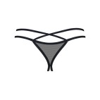 Vila blanes string ouvert - Noir