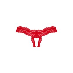 Amor Cherris string ouvert - Rouge