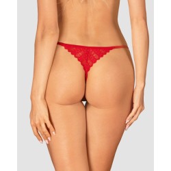 Ingridia string ouvert - Rouge