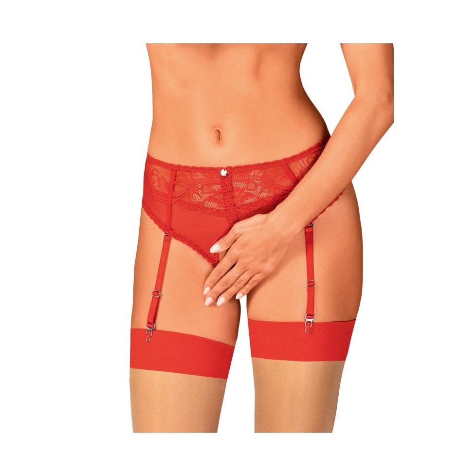 Dagmarie Culotte jarretière Rouge