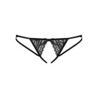 Picantina String ouvert - Noir