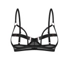 Euridia soutien-gorge ouvert - Noir