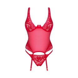 Lacelove Corset - rouge