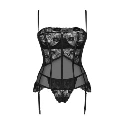 Serena love Corset - noir