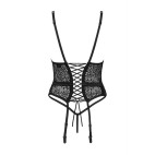 Yaskana Corset et string noir