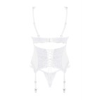 Corset et string blanc Amor Blanco