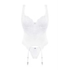 Corset et string blanc Amor Blanco