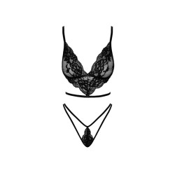 French Kiss 240 ensemble lingerie - noir