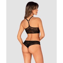 K103 Top et culotte - Noir