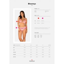 Bloomys Ensemble 2 pcs - Rose