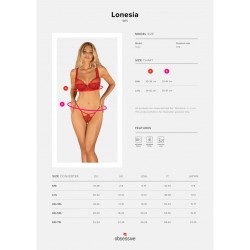 Lonesia Ensemble 2 pcs - Rouge