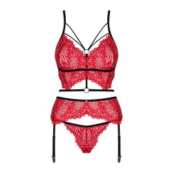 Mettia Ensemble 3 pcs  - Rouge