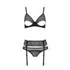 Zinnia Ensemble 3 pcs - Noir