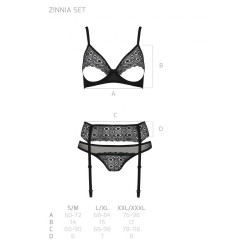 Zinnia Ensemble 3 pcs - Noir