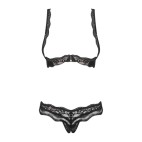 Luvae Ensemble ouvert 2 pcs  - Noir