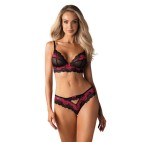 Tulia Ensemble 2 pcs - Noir et Fuchsia