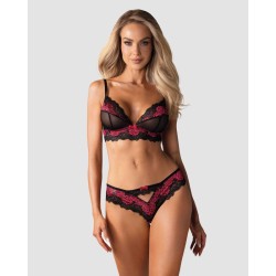 Tulia Ensemble 2 pcs - Noir et Fuchsia