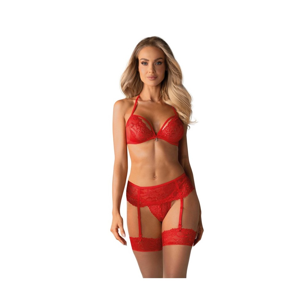 838-SEG-3 Ensemble 3 pcs - Rouge