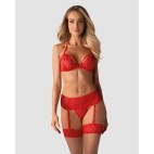 838-SEG-3 Ensemble 3 pcs - Rouge