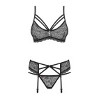 818-SEG-1 Ensemble 3 pcs - Noir