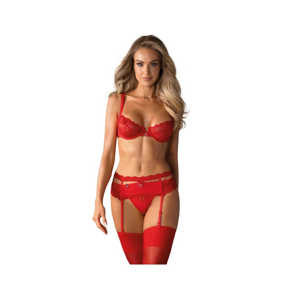 Heartina Ensemble 3 pcs - Rouge