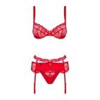 Heartina Ensemble 3 pcs - Rouge