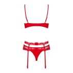 Heartina Ensemble 3 pcs - Rouge