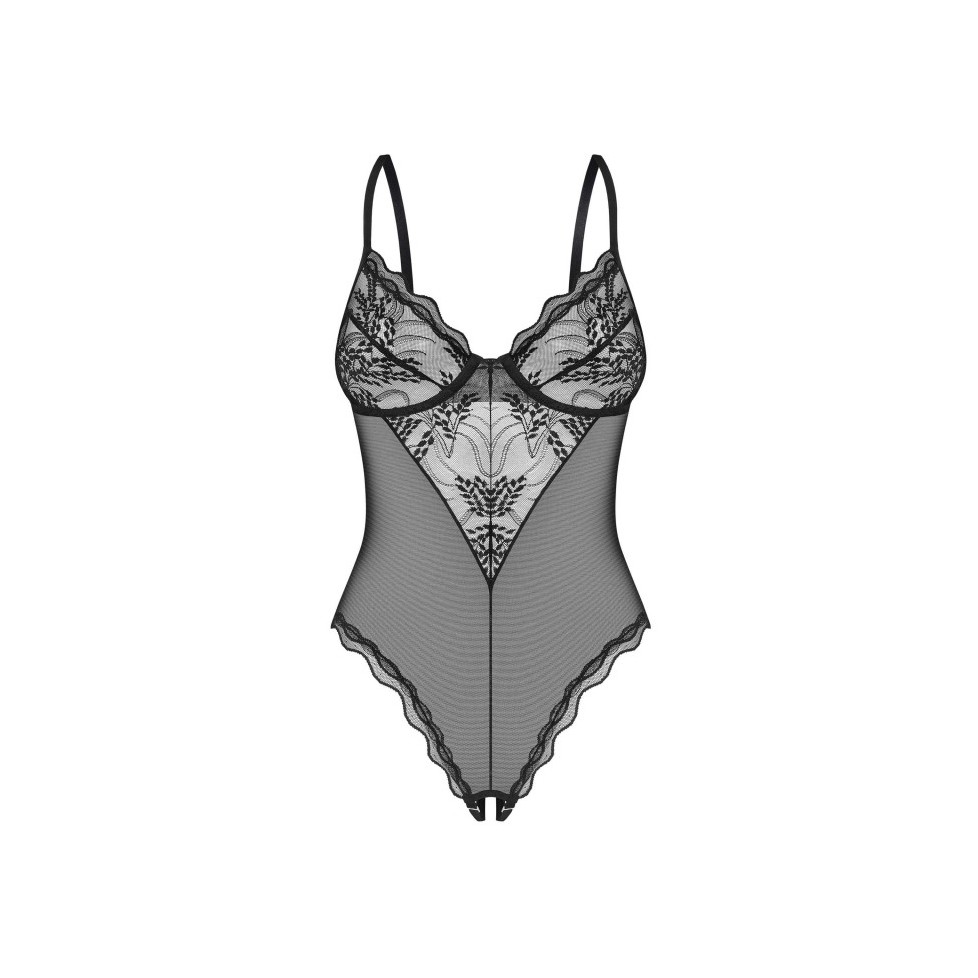 Perisia body ouvert - Noir