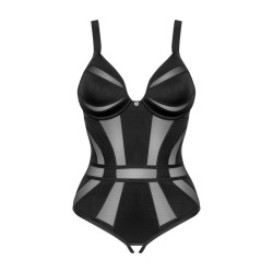 Chic Amoria body ouvert - Noir