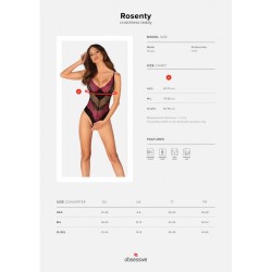 Rosenty body ouvert- Noir