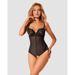 Serena love Body ouvert - Noir