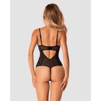 Serena love Body ouvert - Noir