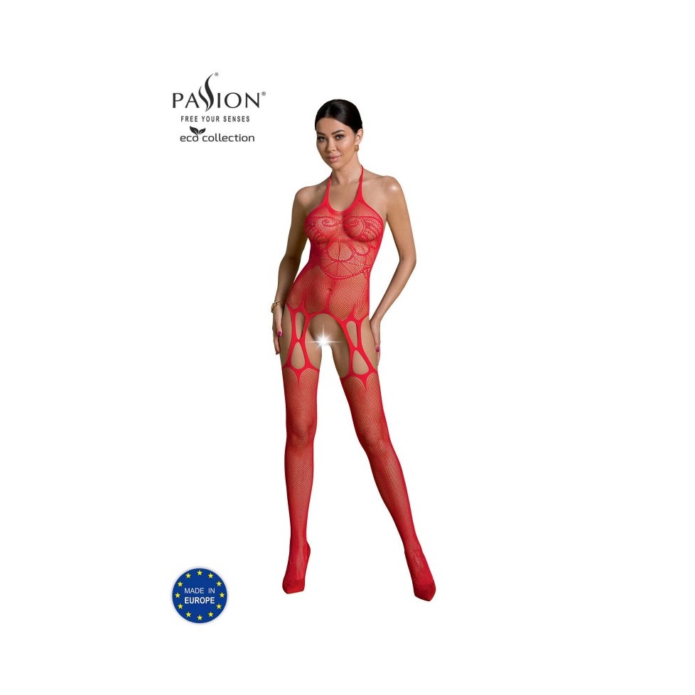 ECO BS002 Bodystocking - Rouge