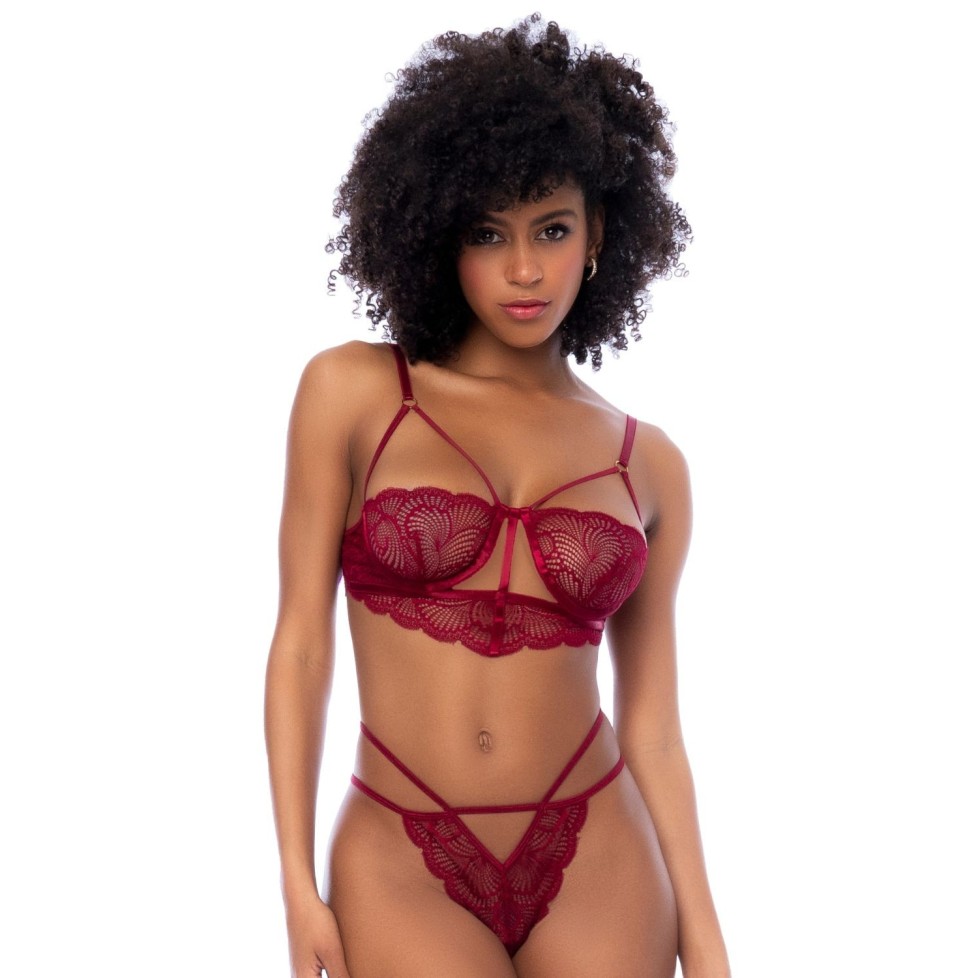 Ensemble 2 pièces couleur framboise - MAL8878ROSW