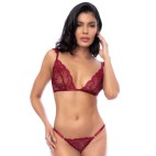 Ensemble 2 pièces couleur framboise - MAL8876ROSW