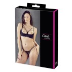 Ensemble soutien-gorge demi seins a armatures et string - R2221098