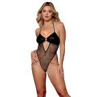 Body string avec chaine doré à la taille - DG13294BLK