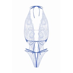 Body string ouvert Renee bleu - Christine