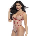 Body String chair et rouge  - MAL8817RED