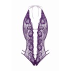 Body string ouvert Renee violet - Christine