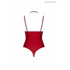 Body string seins nus rouge Le petit secret