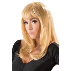 Perruque blonde mi-longue - ORI771708