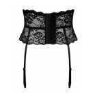 Ceinture porte-jarretelles noir - Cottelli Lingerie